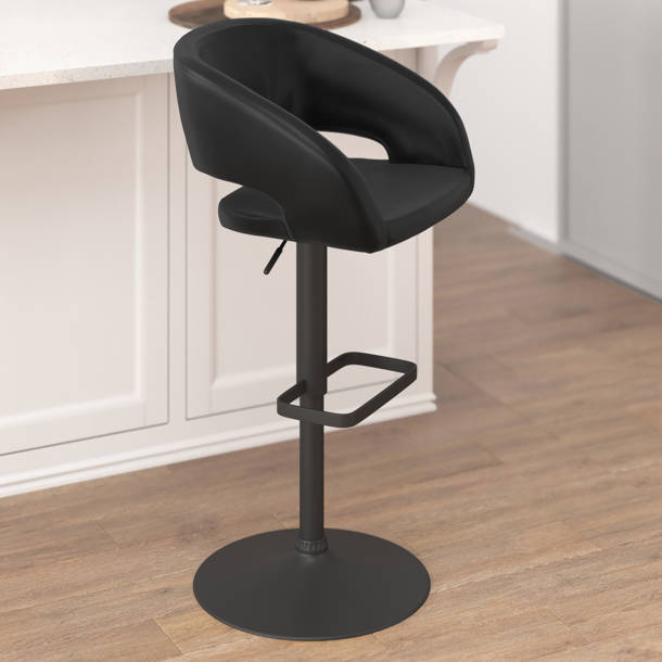 Mercury Row® Burdett Swivel Adjustable Height Stool & Reviews Wayfair